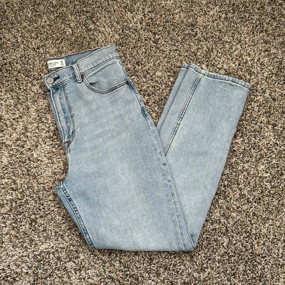 Abercrombie and Fitch Straight Jeans (Curve Love)